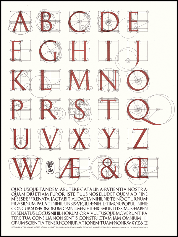 old roman alphabet