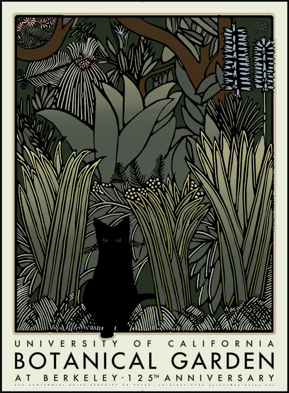 uc botanical garden poster