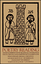 Poetry reading graphic
